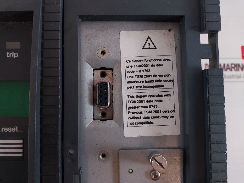 Merlin Gerin Sepam 2000 S26 R01 A Protection Relay