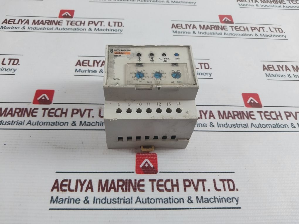 Merlin Gerin Sm21 Vigilohm Relay 115-127 Vac