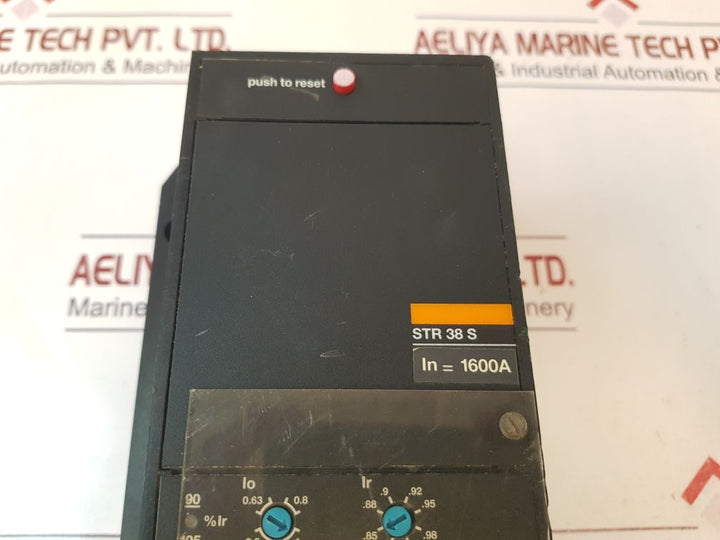 Merlin Gerin Str 38 S Trip Control Circuit Breaker 1600A