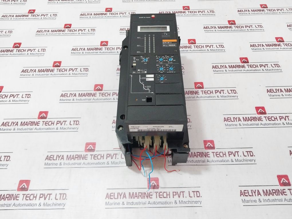 Merlin Gerin Str 58 U Circuit Breaker Trip Unit 1600A 24Vdc