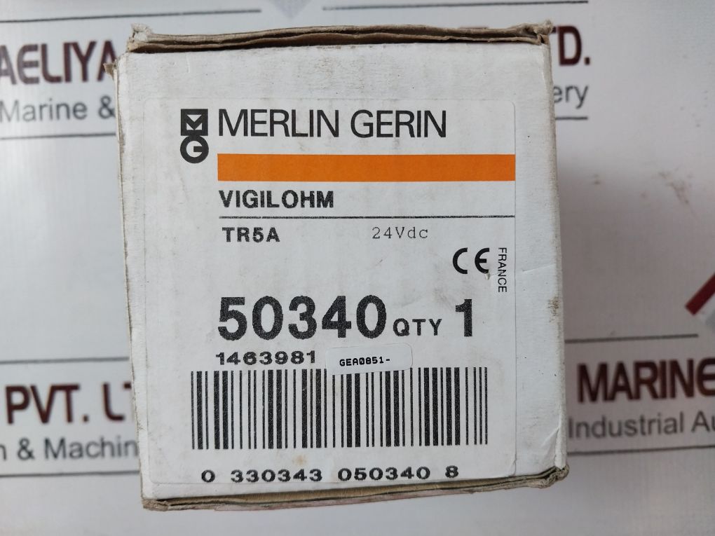 Merlin Gerin Tr5A Insulation Monitoring Relay