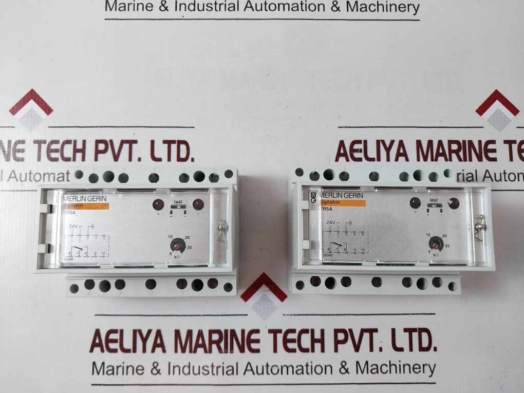 Merlin Gerin Tr5A Insulation Monitoring Relay