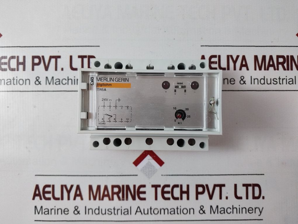 Merlin Gerin Tr5A Insulation Monitoring Relay