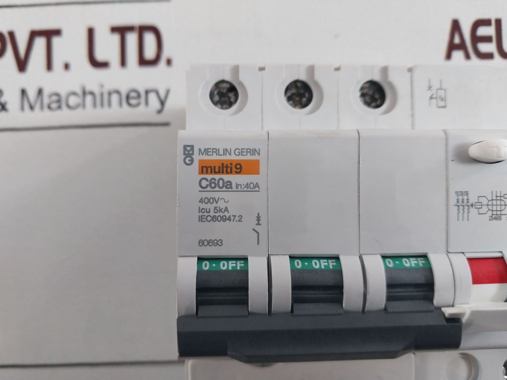 Merlin Gerin C60A Circuit Breaker Vigi C60A