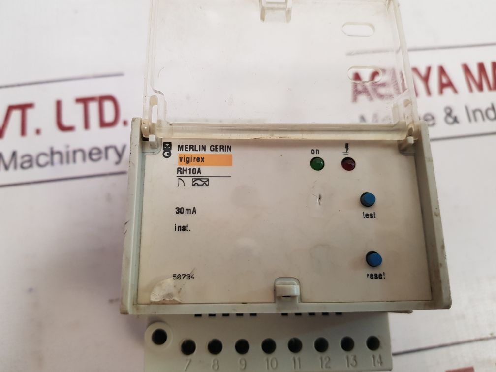Merlin Gerin Vigirex Rh10A Differential Current Relay
