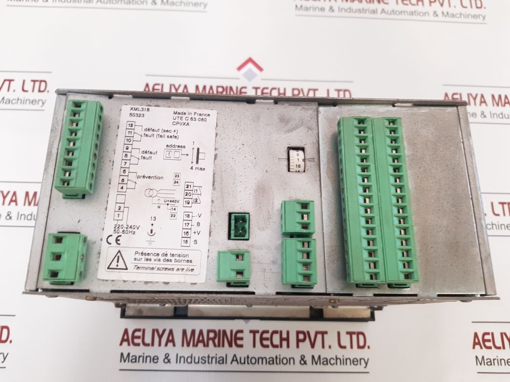 Merlin Gerin Xml316 Vigilohm System 50-60Hz