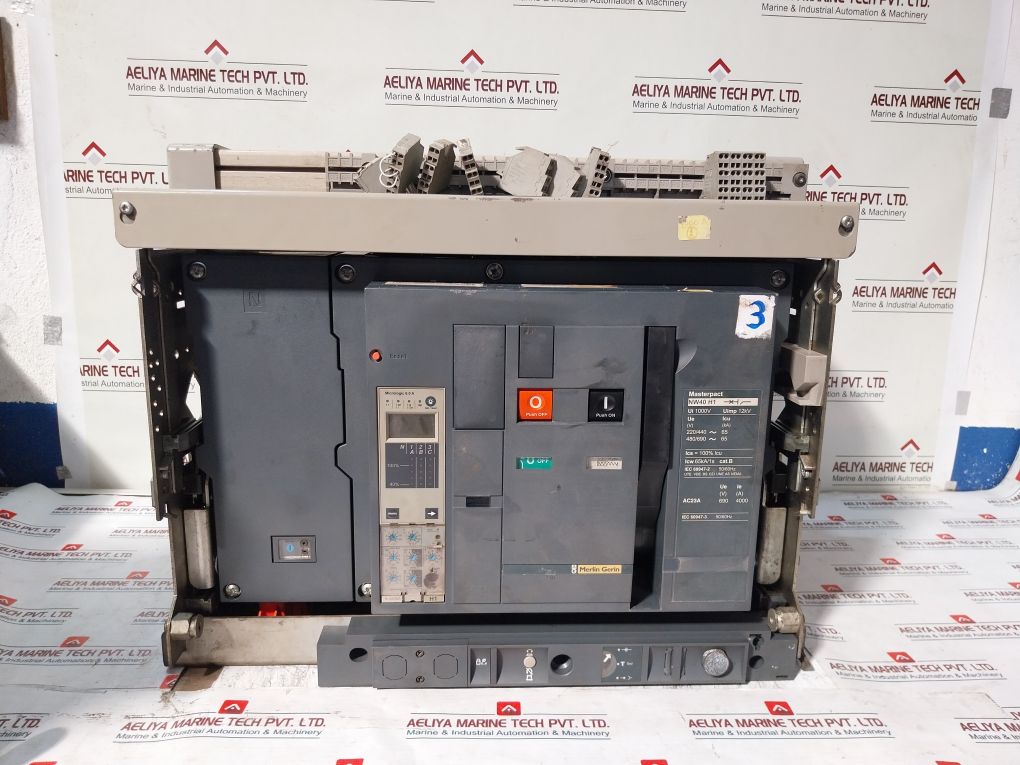 Merlin Gerin/Schneider Electric Nw40 H1 Micrologic 6.0A Circuit Breaker 4000A