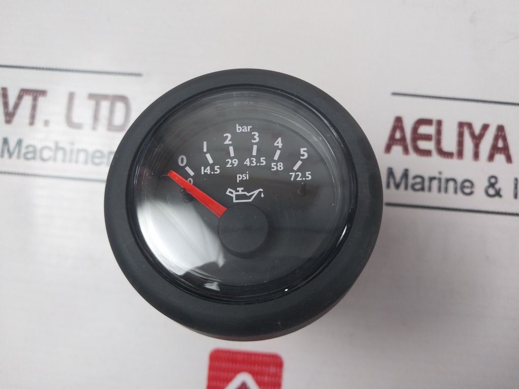 Mes1.2120.20 Press 0 To 5 Bar Pressure Gauge