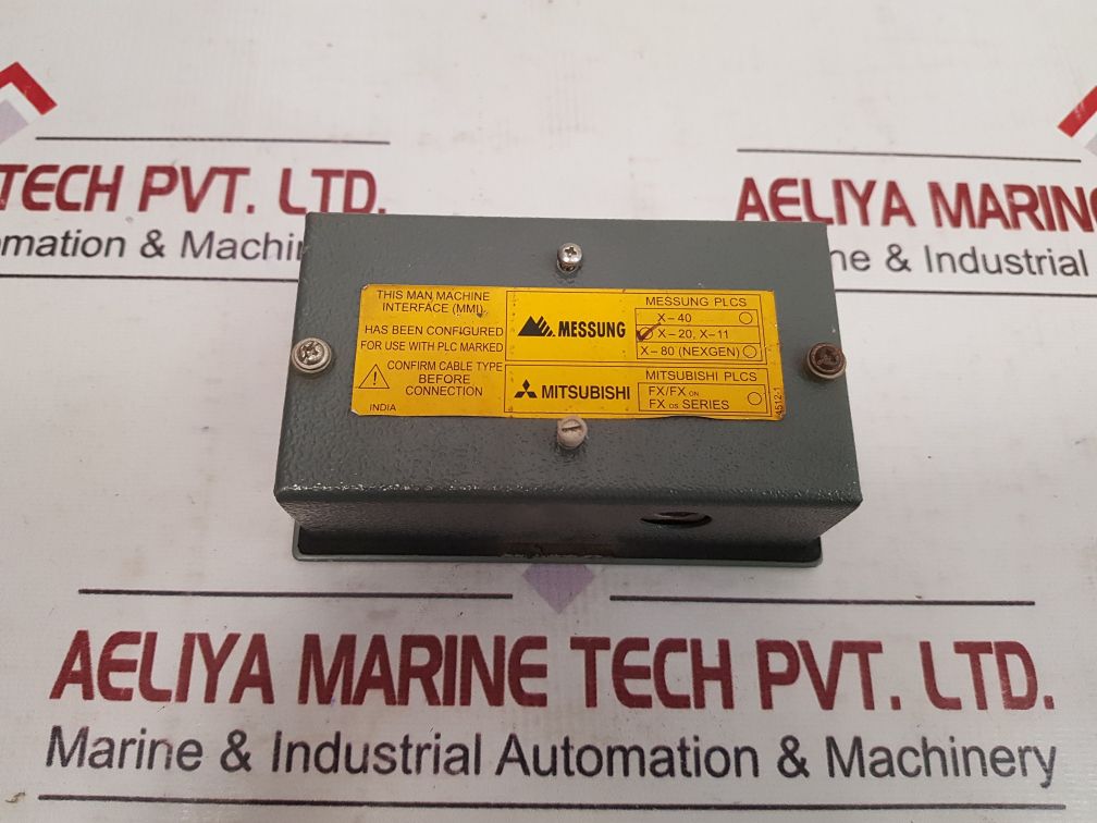 Messung System Sljr 1602 Man Machine Interface Used One