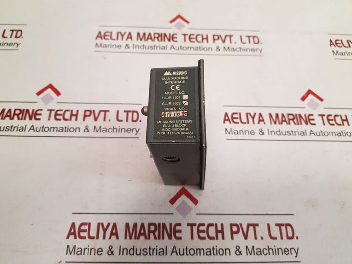 Messung System Sljr 1602 Man Machine Interface Used One