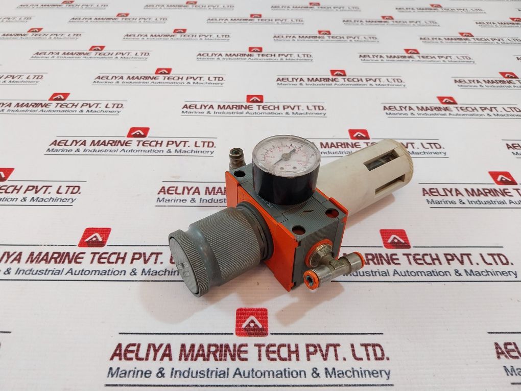 Metal Work Fr 100 20 Pneumatic Air Filter Regulator 0-170 Psi