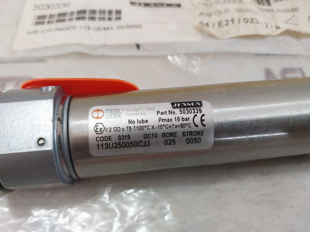 Metal Work Pneumatic 113U250050Cjj Air Cylinder