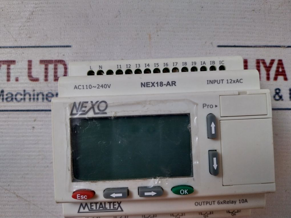 Metaltex Nex18-ar Output Relay Ac 110-240V