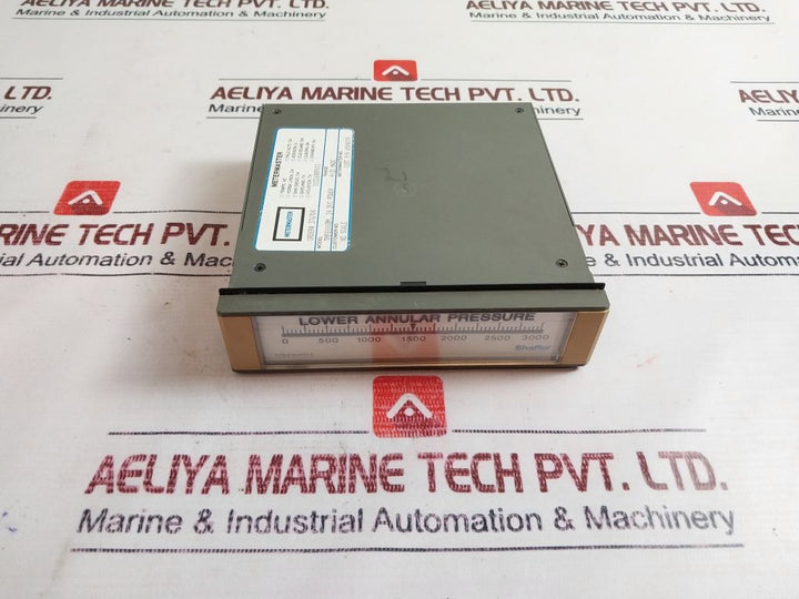 Metermaster Tmfg101Bm Lower Annular Pressure 6504074