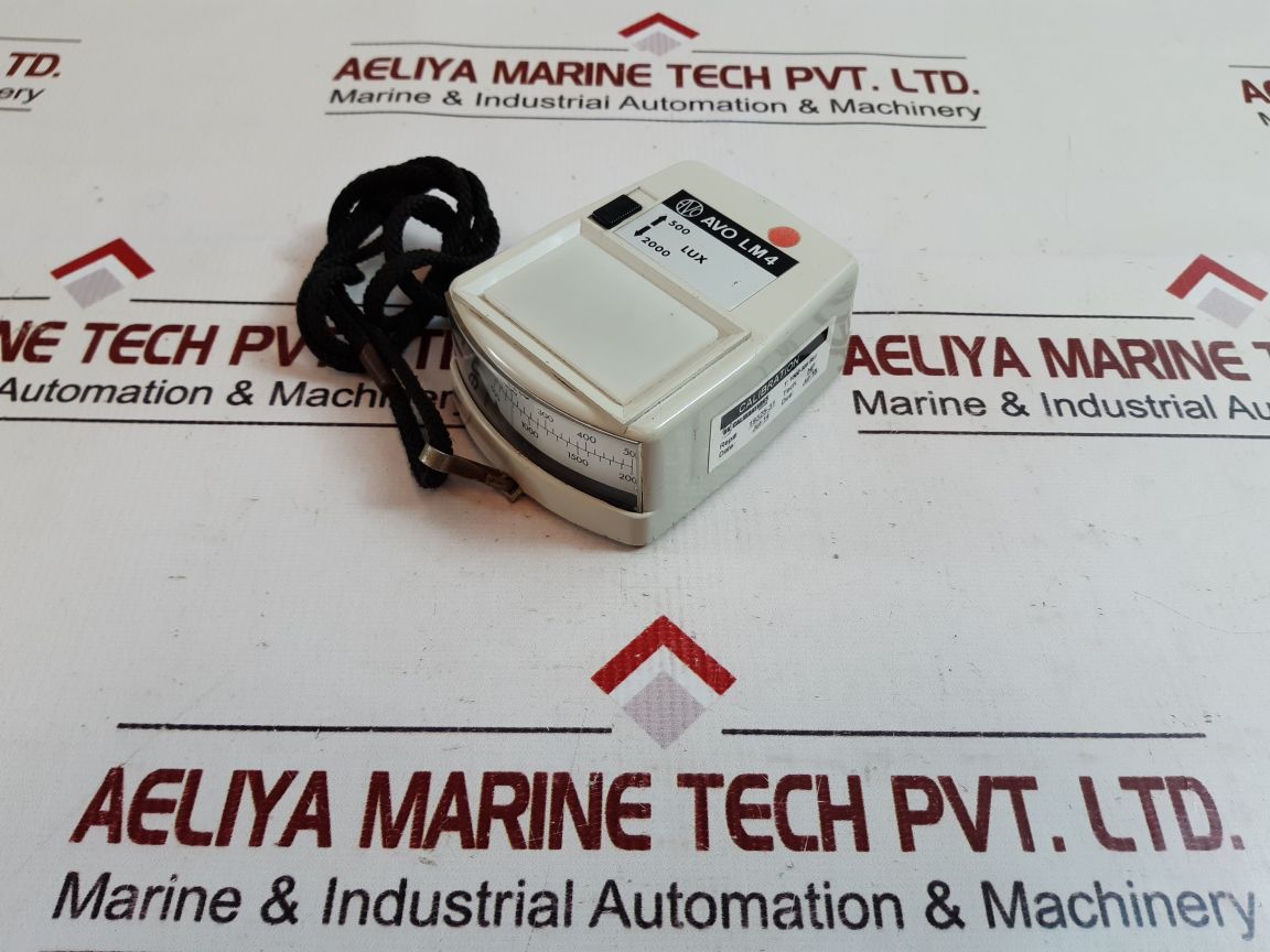 Avo Lm4 Lux Light Meter