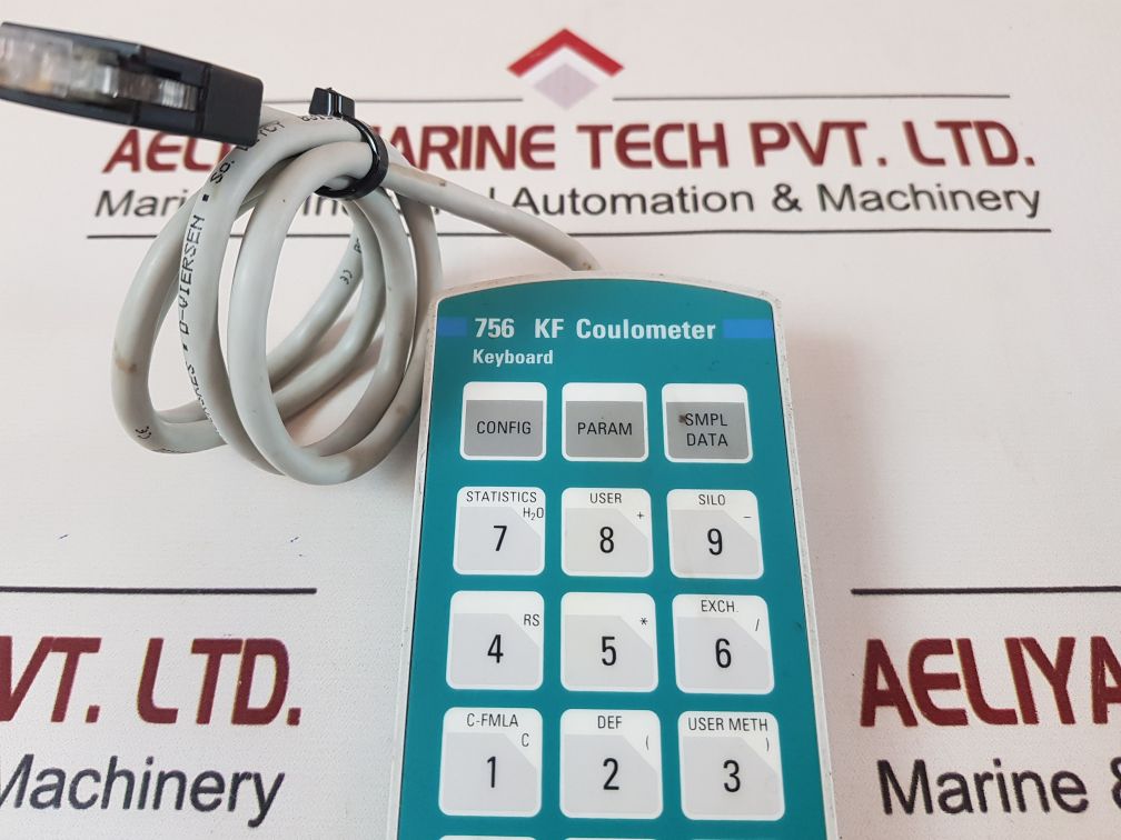 Metrohm 6.2130.040 756 Kf Coulometer Keyboard
