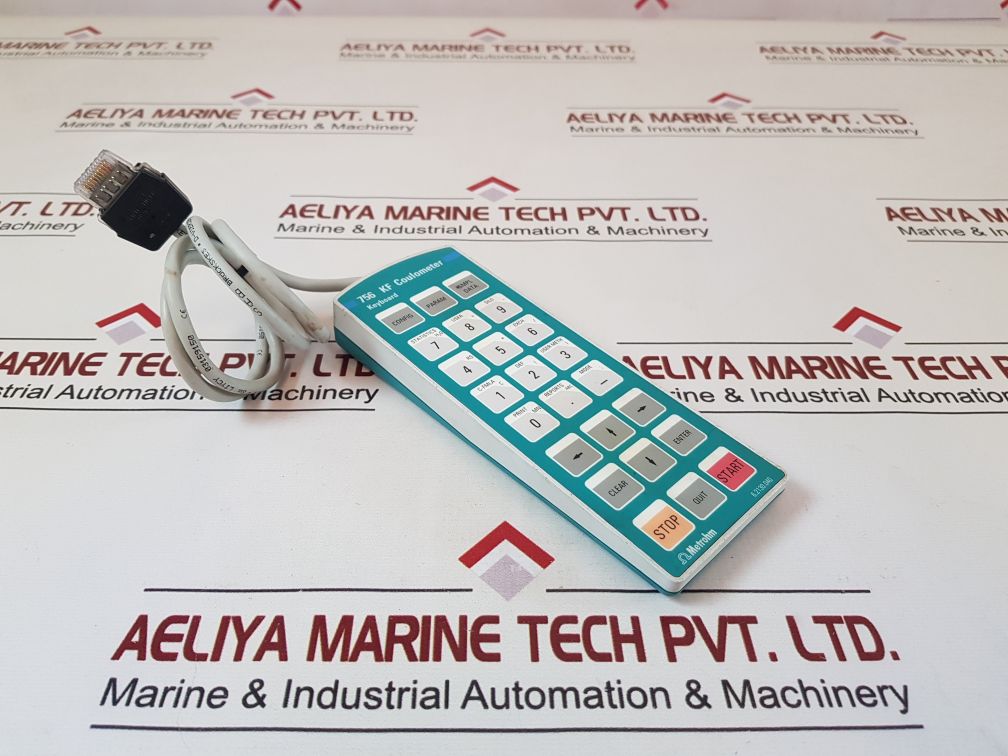 Metrohm 6.2130.040 756 Kf Coulometer Keyboard