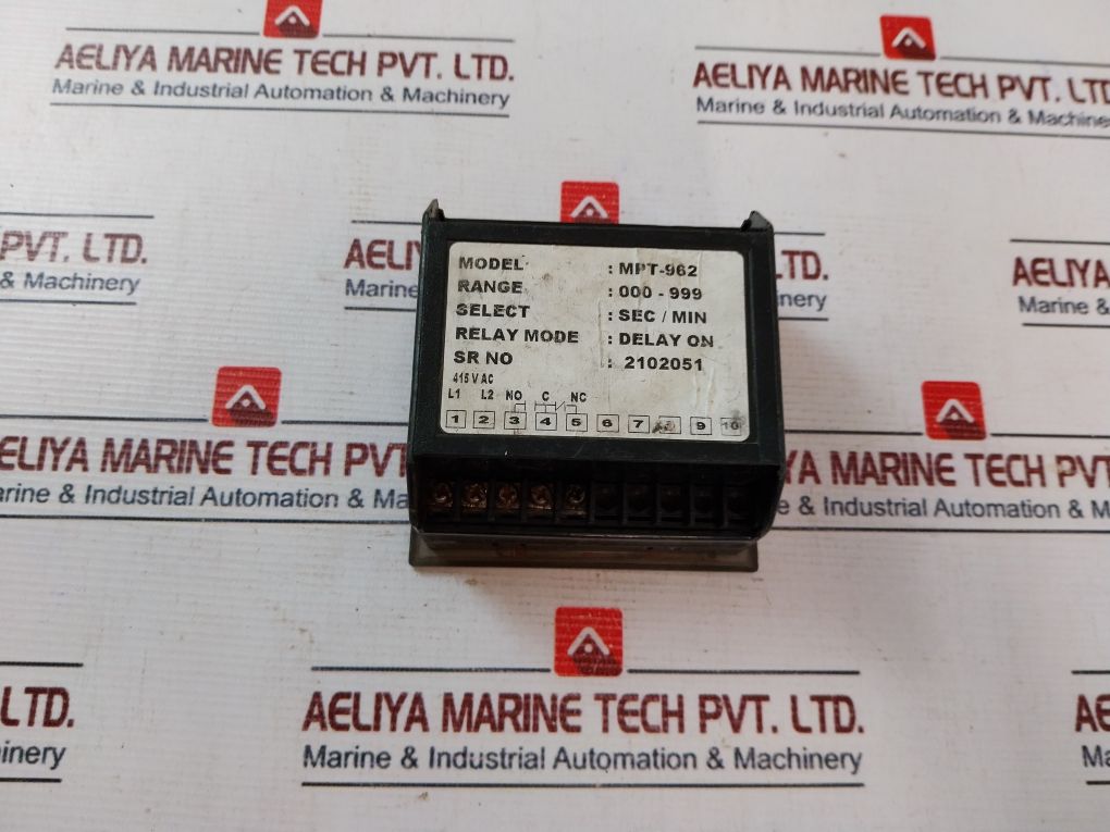 Metronics Mpt-962 Digital Programmable Timer 000-999