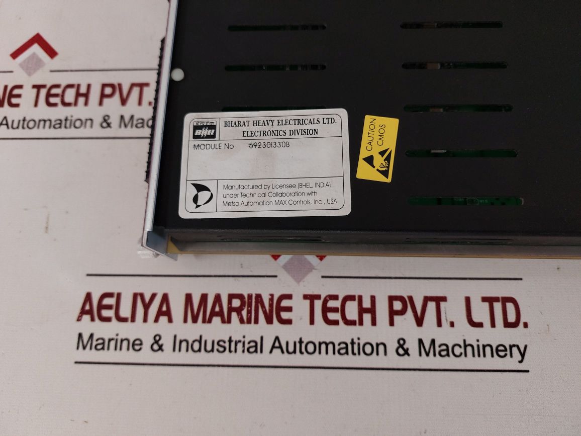 Metso Automation 69230I330B 24V Dc Digital Input Module Rev.B