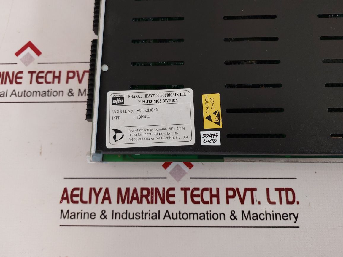 Metso Automation Iop304 Tc/Mv Input Module 69230I304A