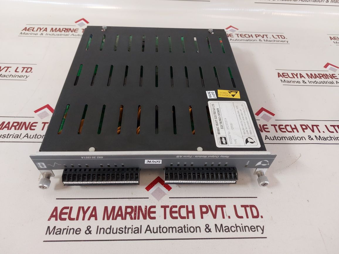 Metso Automation Iop351 Relay Output Module-form A/B