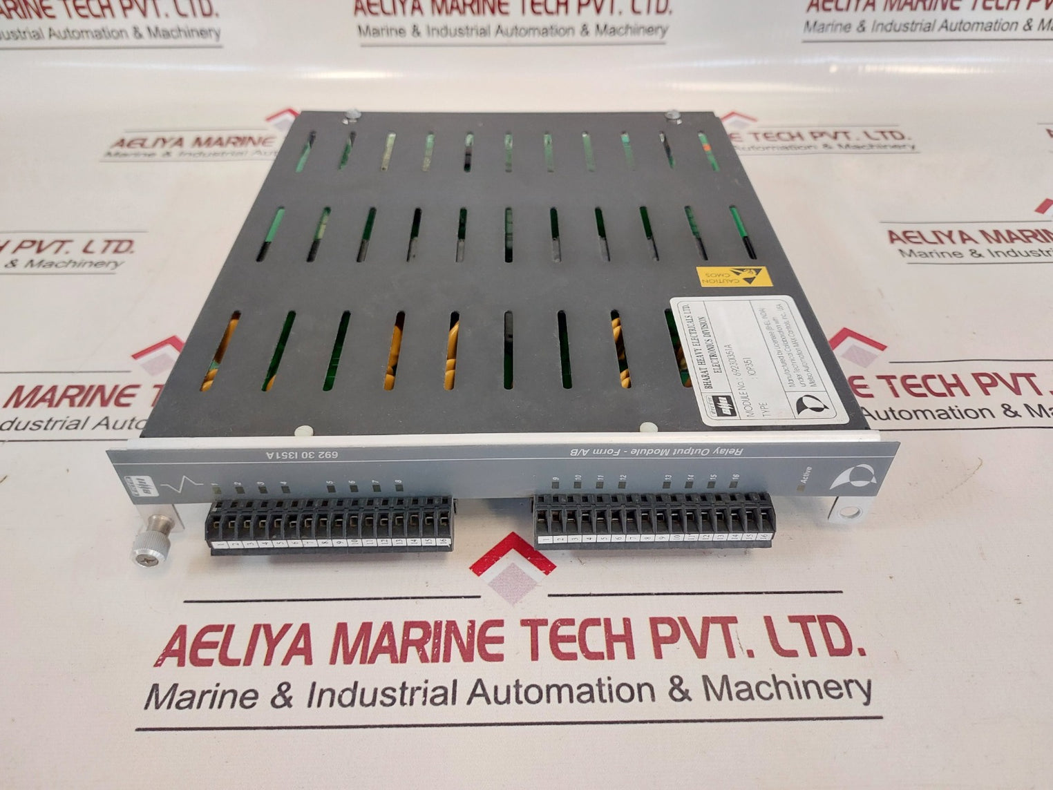 Metso Automation Iop351 Relay Output Module-form A/B 69230I351A