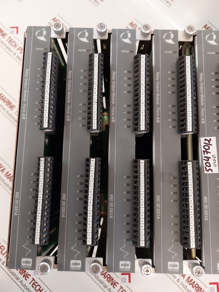 Metso Automation Iop351 Relay Output Module-form A/B Rack 69230I351A