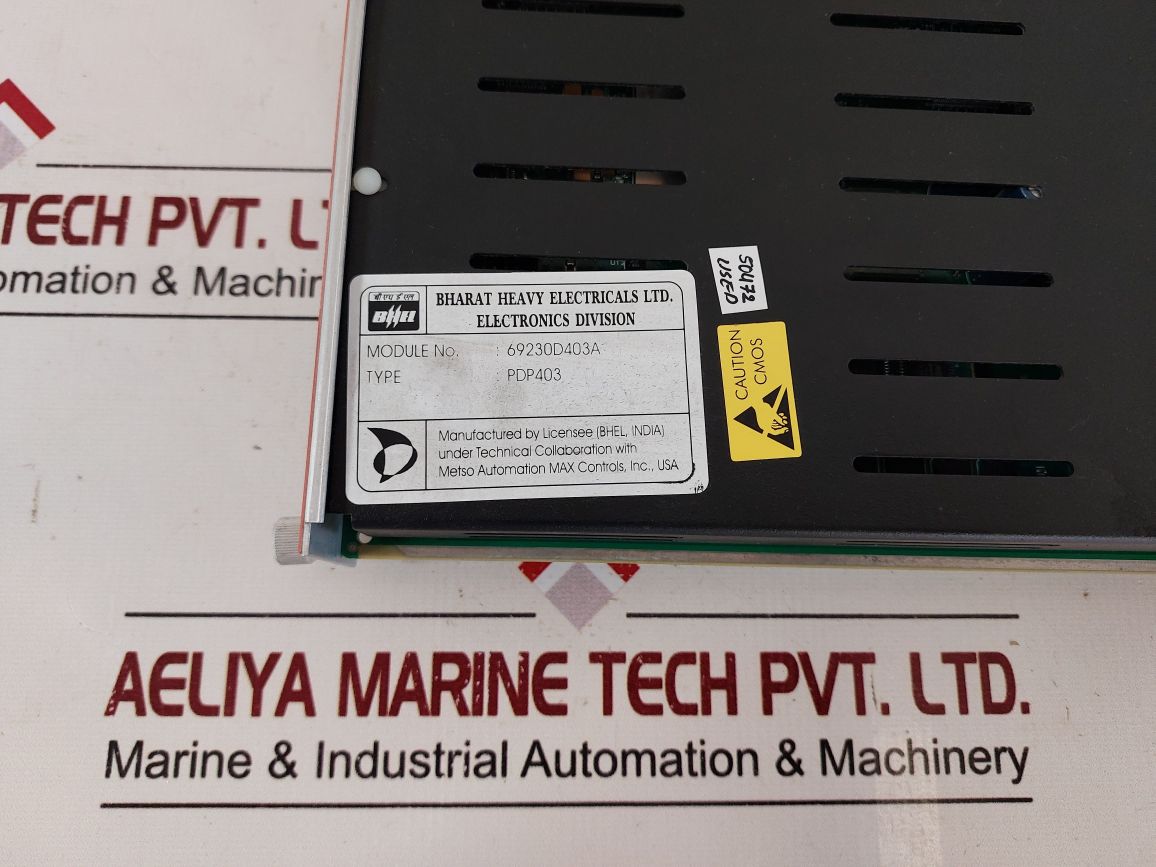 Metso Automation Pdp403 Distributed Processing Unit 69230D403A