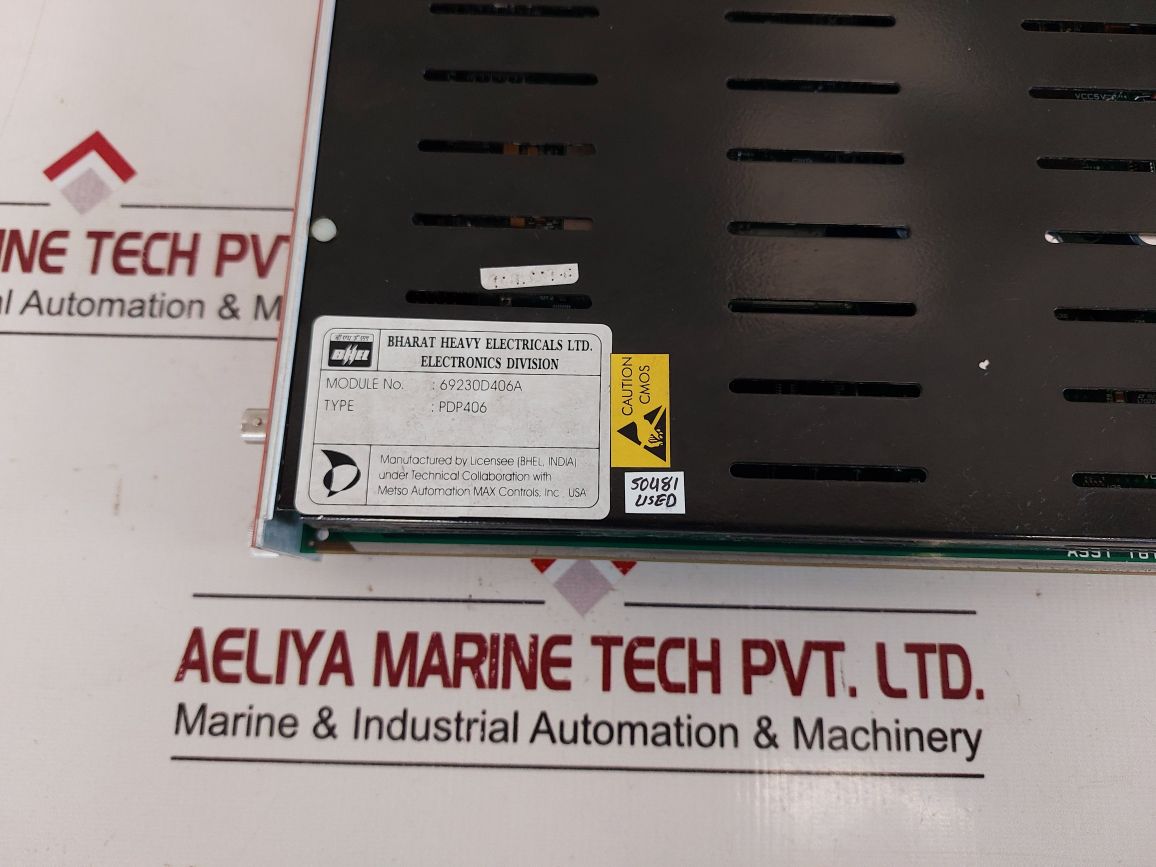 Metso Automation Pdp406 Distributed Processing Unit 69230D406A