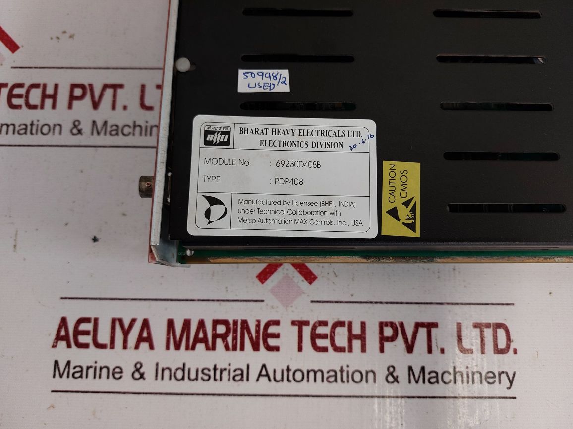 Metso Automation Pdp408 Distributed Processing Unit 69230D408B