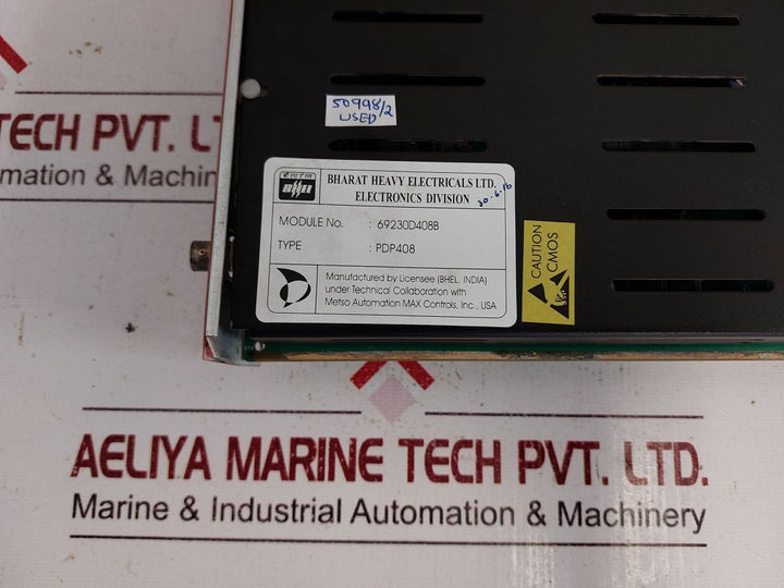 Metso Automation Pdp408 Distributed Processing Unit 69230D408B
