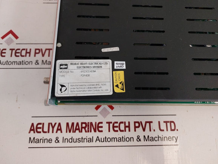 Metso Automation Pdp408 Distributed Processing Unit 69230D408A