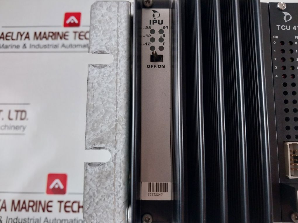 Metso Automation S420154 Tcu 41+Tiu 61+Bio 8+Pic2+Ipu Pcb Rack