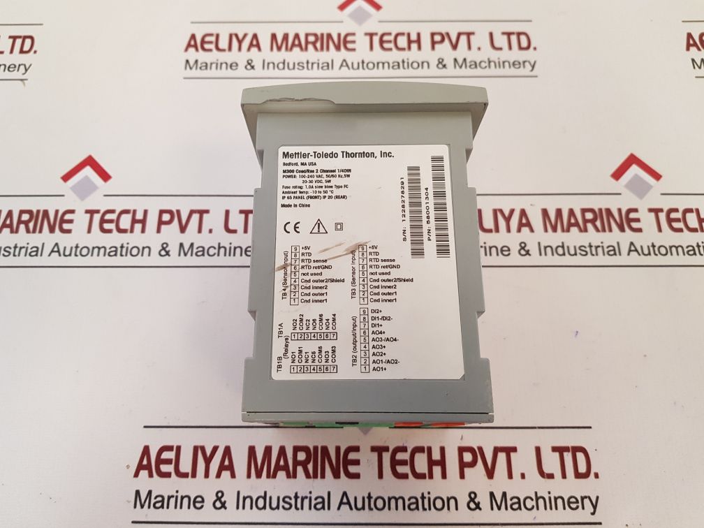 Mettler-toledo Thornton M300 2 Channel Multi Parameter Transmitter 1/4Din