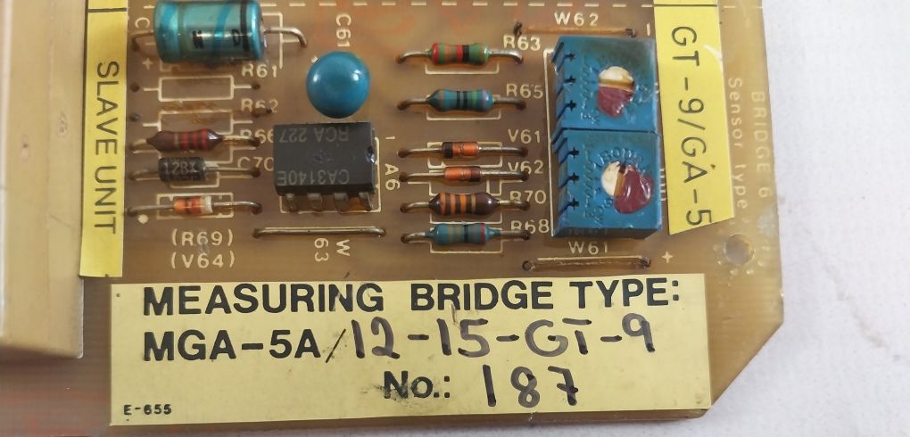 Mga-5A/12-15-gt-9 Pcb Card Gt-9/Ga-5