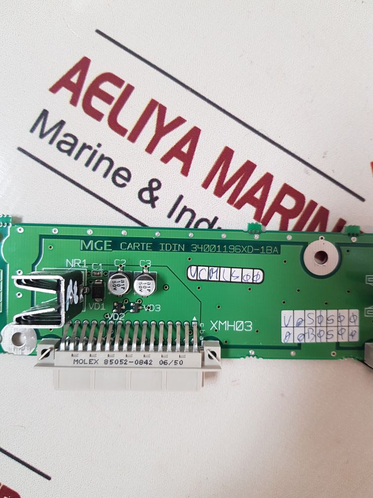 Mge 34001196Xd-1Ba Pcb Card Idin 3400119700