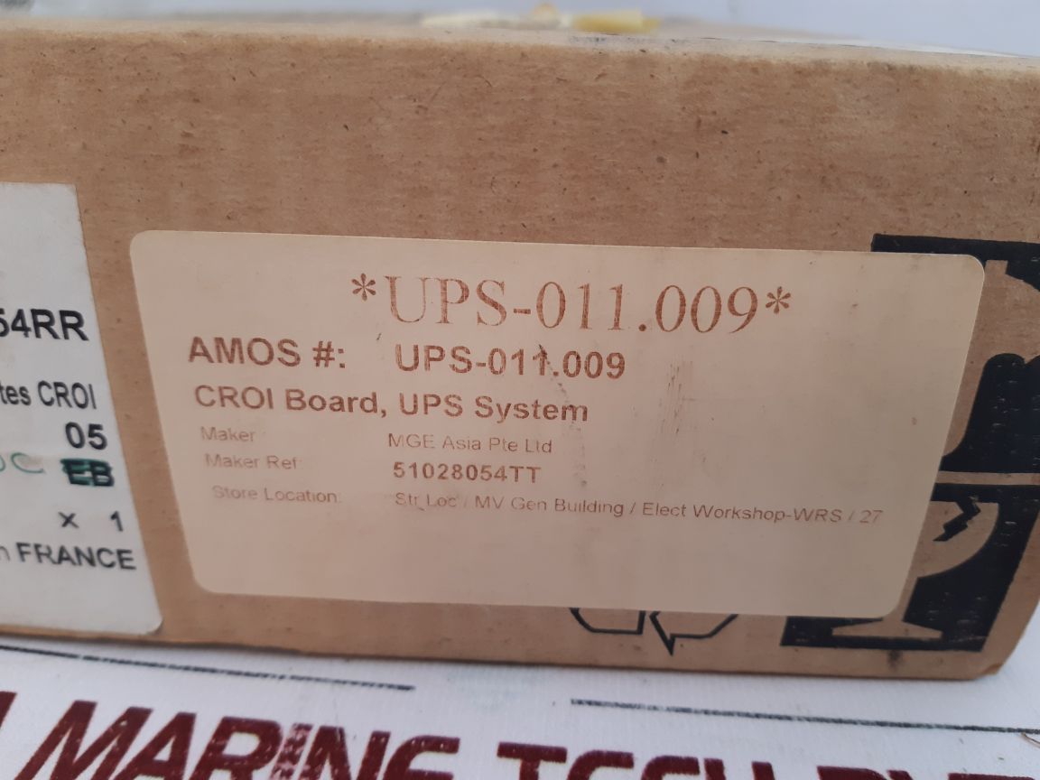 Mge 51028053Xd-1-da Croi Board 1028054Rr