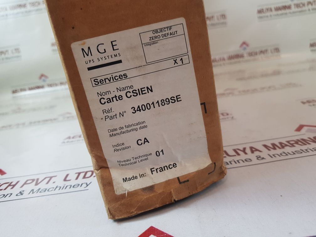 Mge Ups Systems Csien 3400118900 Pcb Card