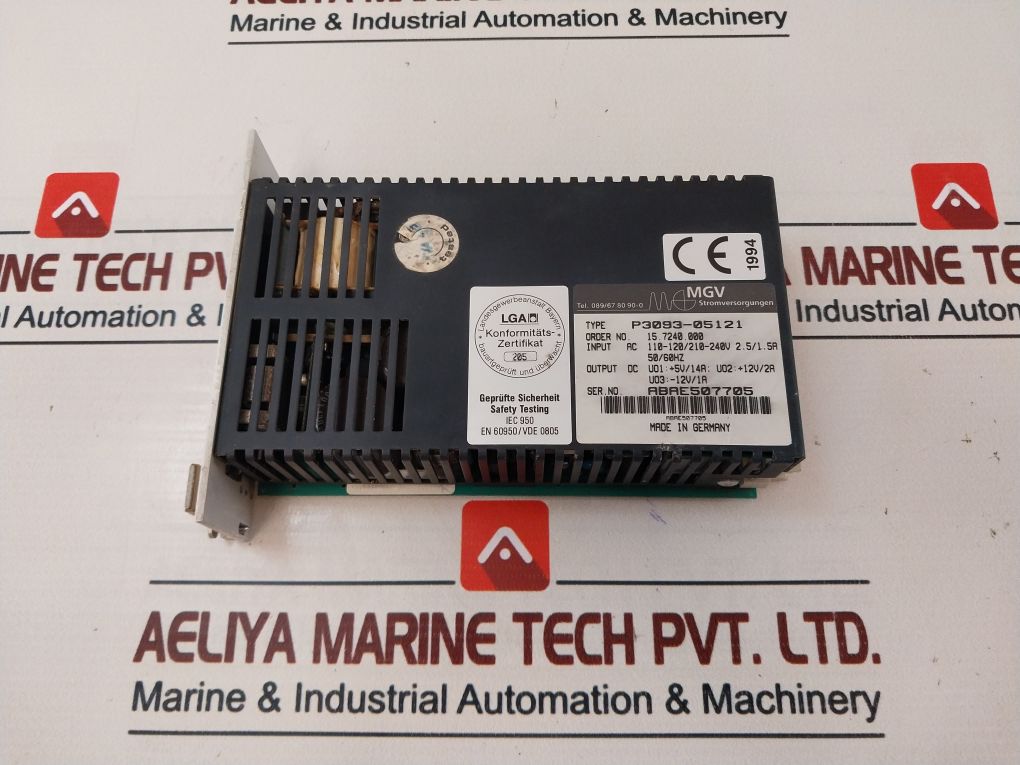 Mgv P3093-05121 Power Supply 50/60Hz