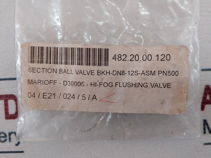 Mha Bkh-dn8-12S Section Ball Valve