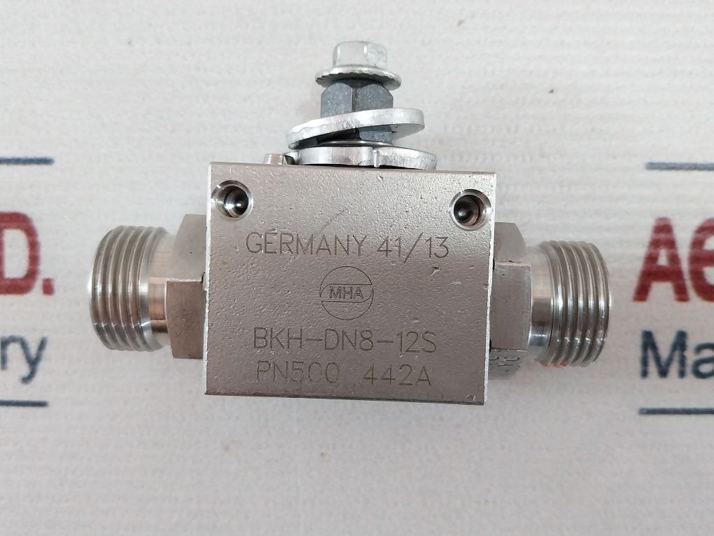 Mha Bkh-dn8-12S Section Ball Valve Pn500 442A