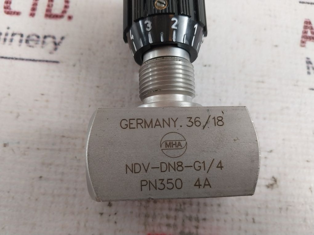 Mha Ndv-dn8-g1/4 Needle Valve