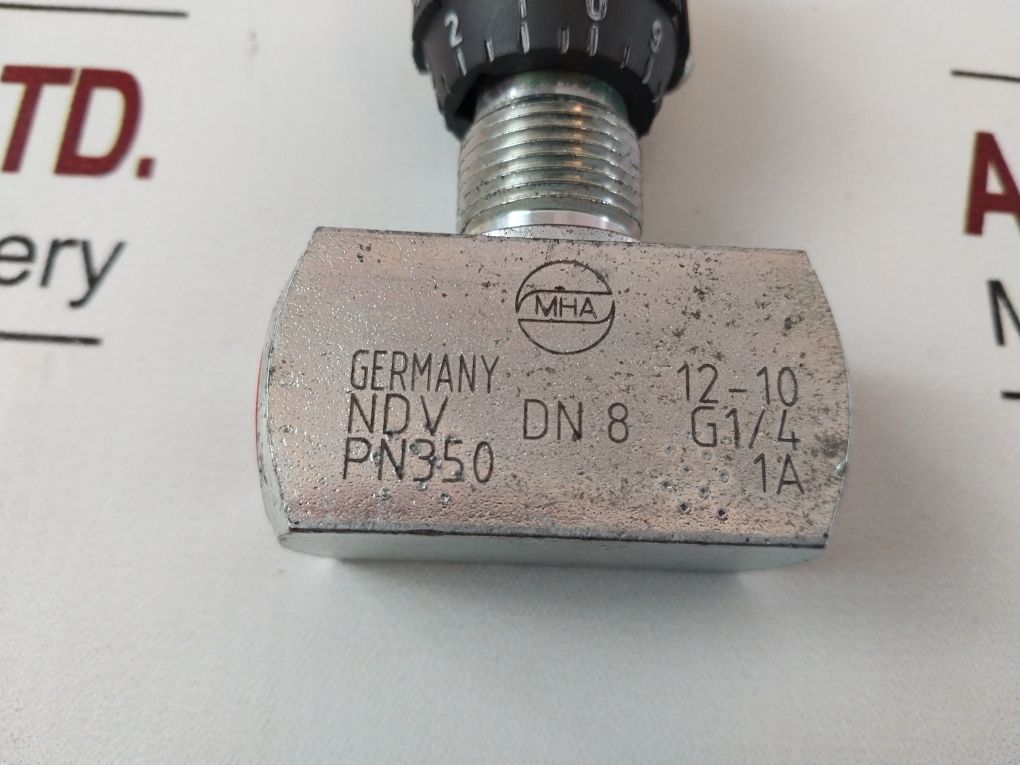 Mha Ndv Dn 8 G1/4 Flow Control Valve
