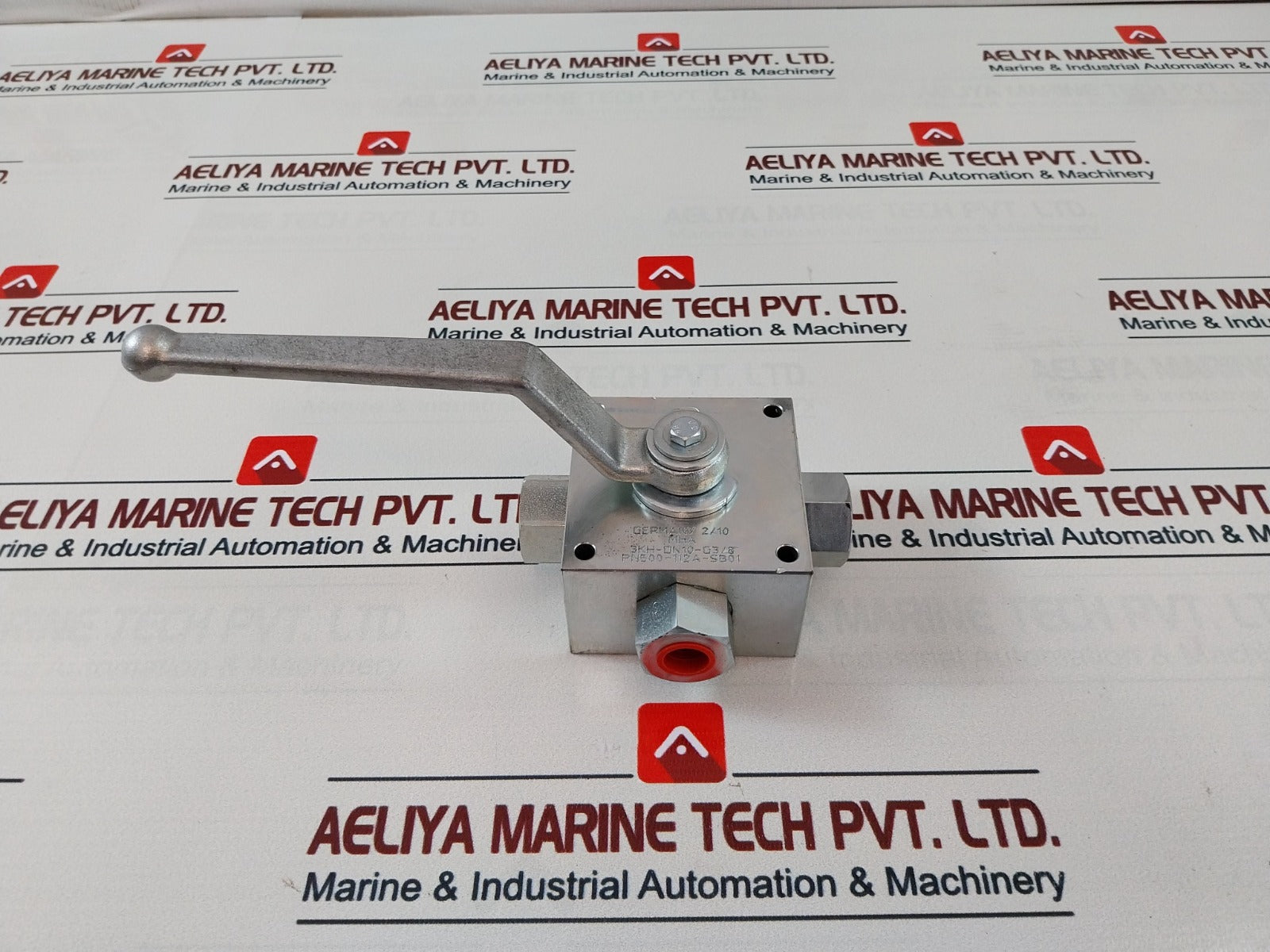 Mha Pn500-112A-sb01 3-way Bore & Handle Ball Valve