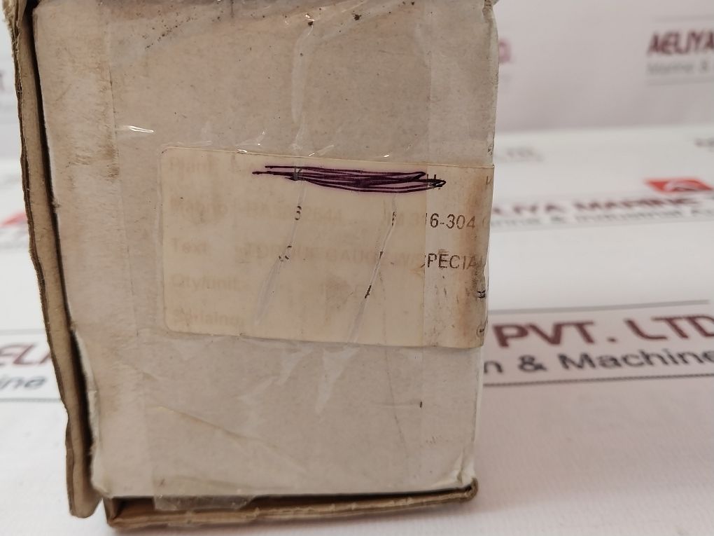 Mhwirth 0-400 Bar Pressure Gauge