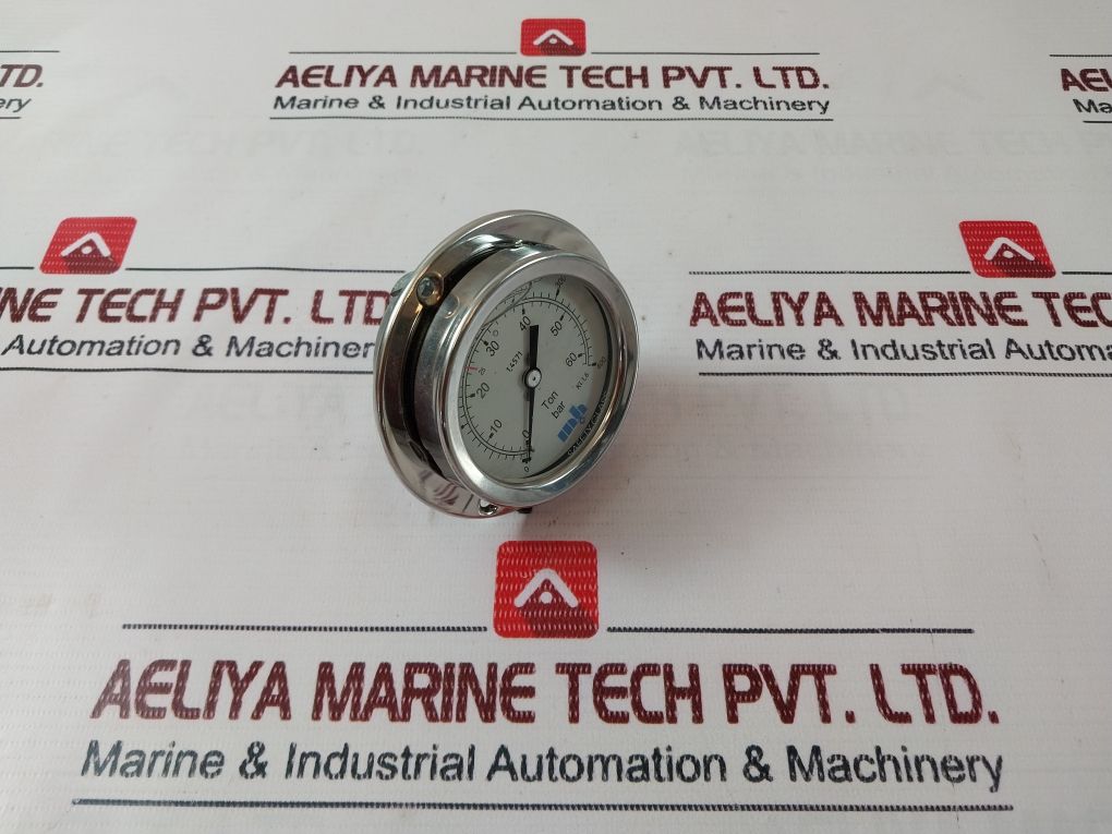Mhwirth 0-400 Bar Pressure Gauge