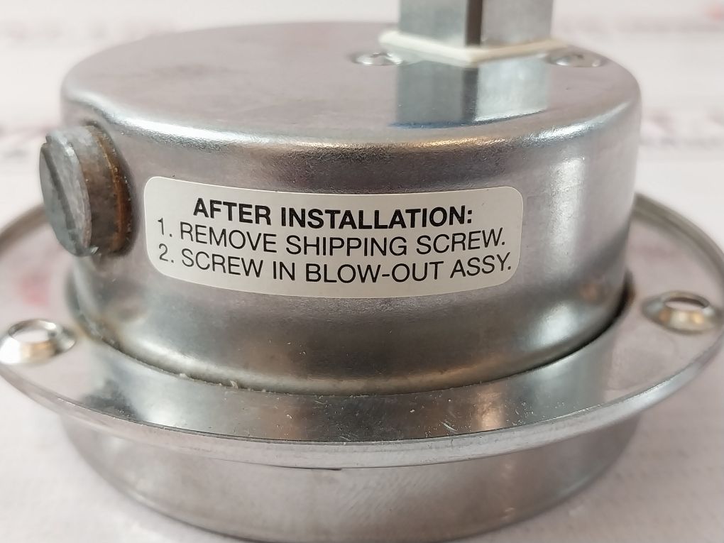 Mhwirth 0-400 Bar Pressure Gauge