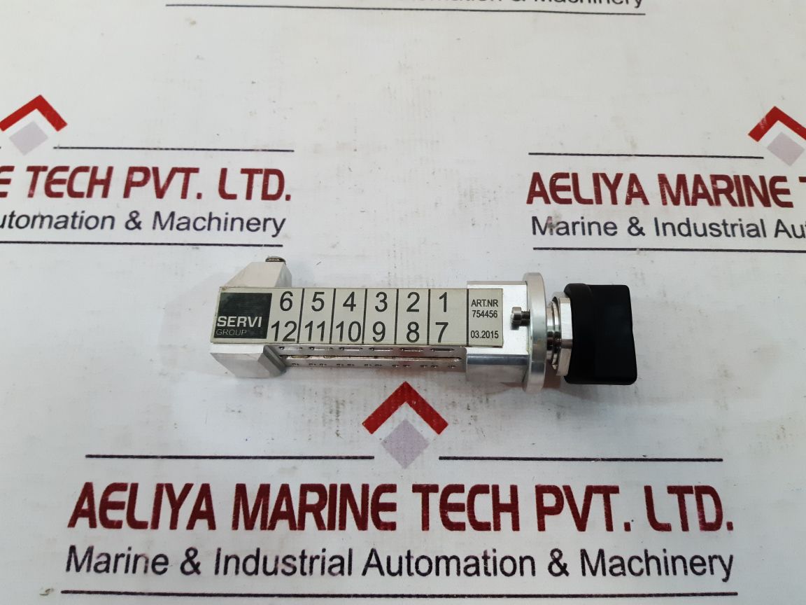 Mhwirth 12 Position Manual Pneumatic Switch 754456