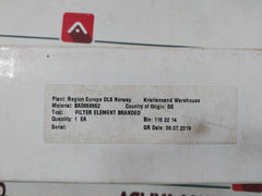 Mhwirth Ba0059952 Ddm-1000-ac-2M Filter Element