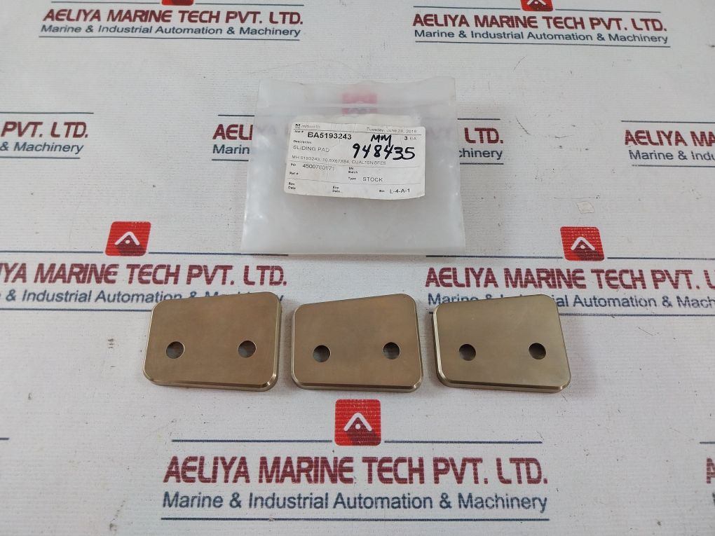 Mhwirth Ba5193243 Sliding Pad